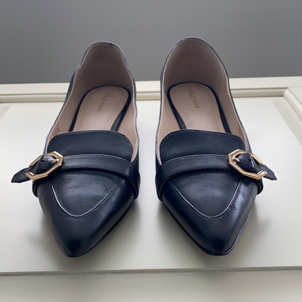 Lightly worn cole haan flats